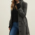 Belted Trench Coat for Women - Gray