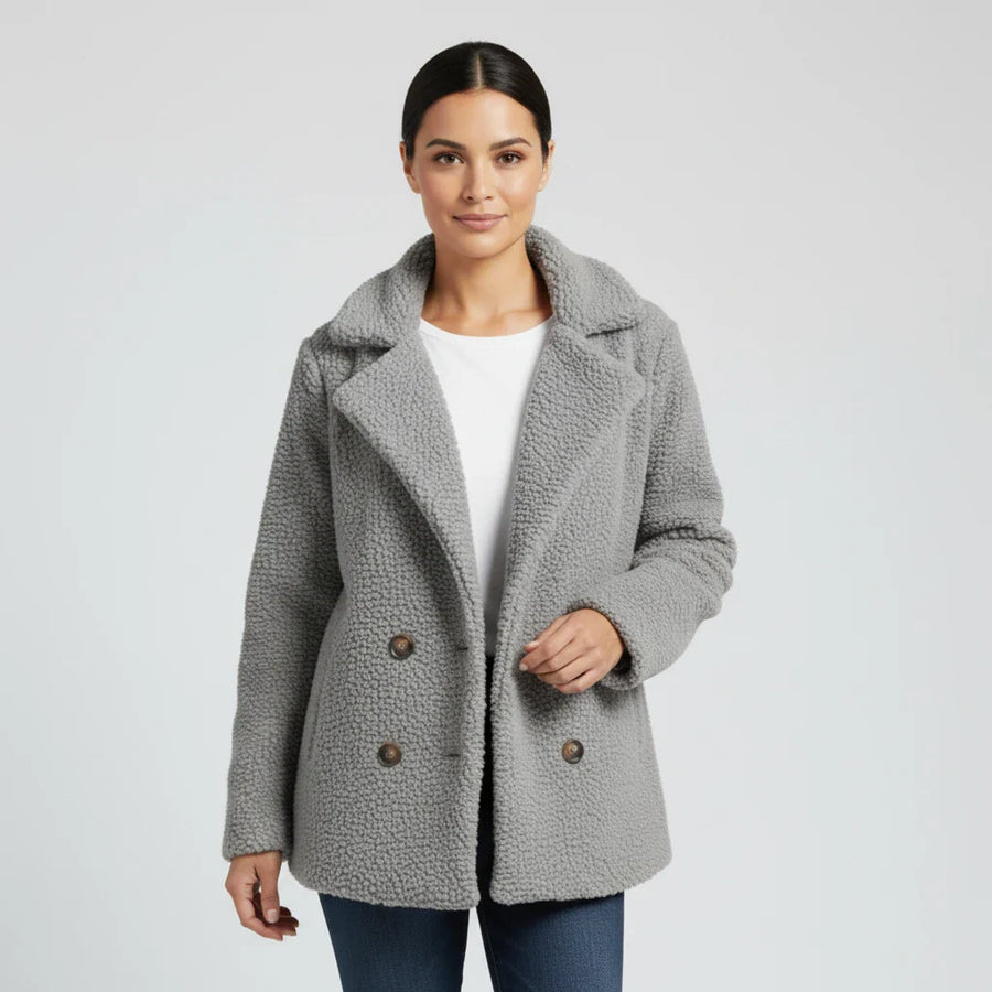 Luvrefashion | Double Breasted Jacket for in Khaki - image 7