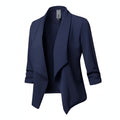 Draped Front Blazer for Women
