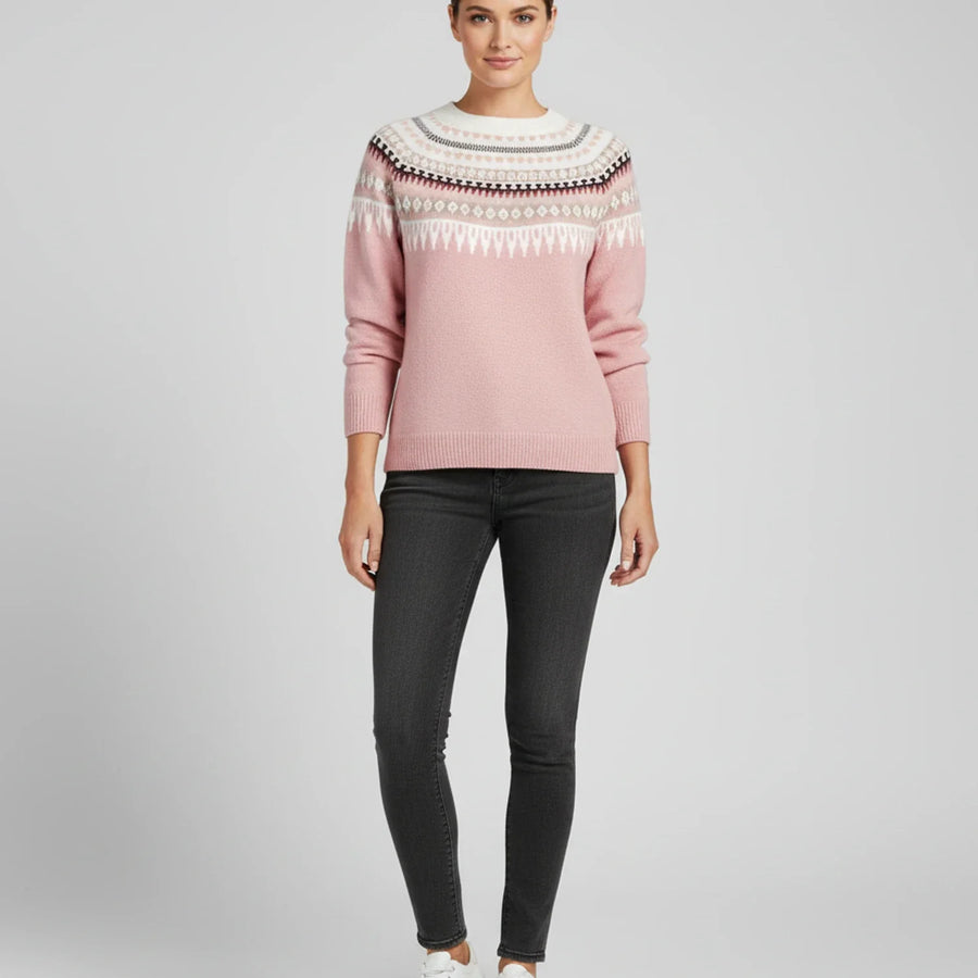 Luvrefashion | Fair Isle Sweater for in Blue - image 6