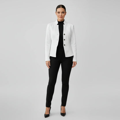 Tailored Blazer for in Beige - styled look