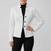 Tailored Blazer for Women - White