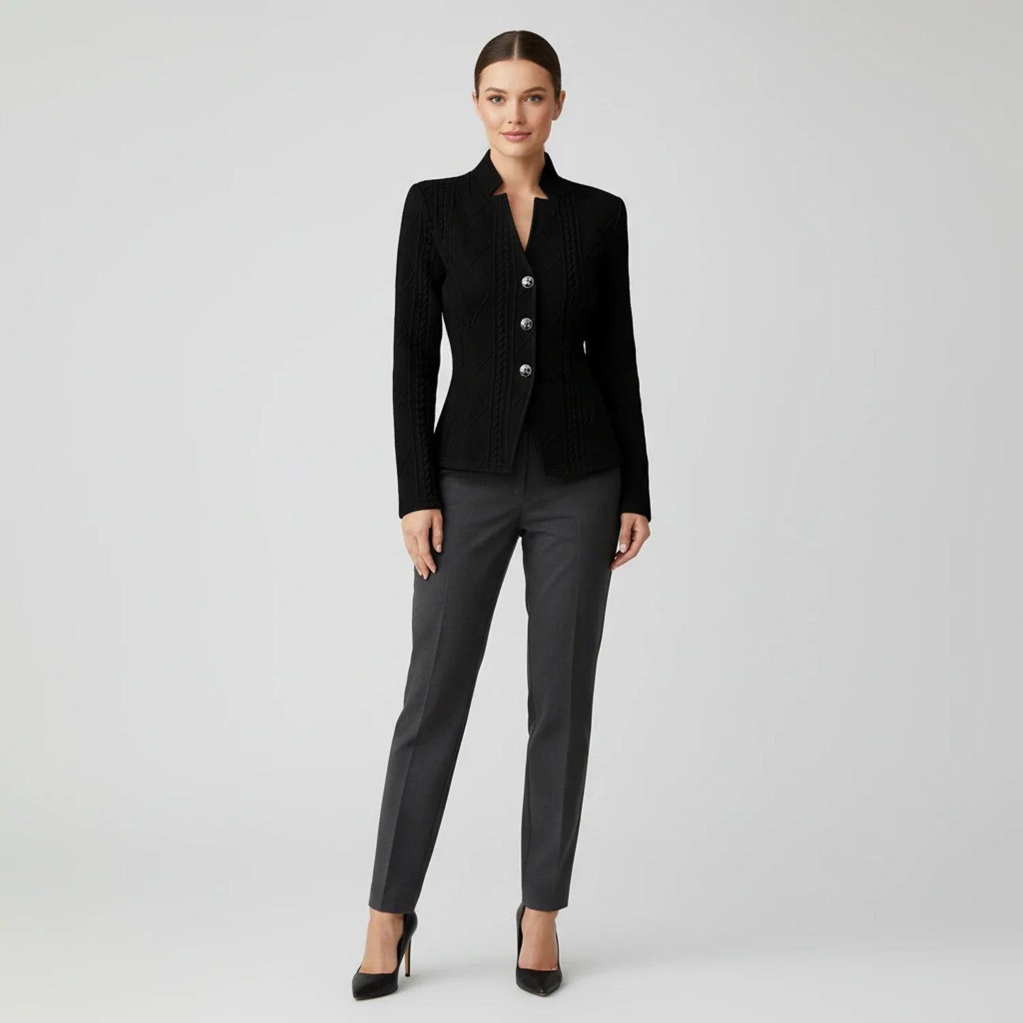 Tailored Blazer for in Beige - image 9