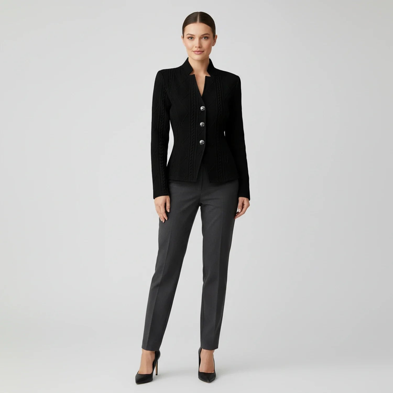 Tailored Blazer for in Beige - image 9