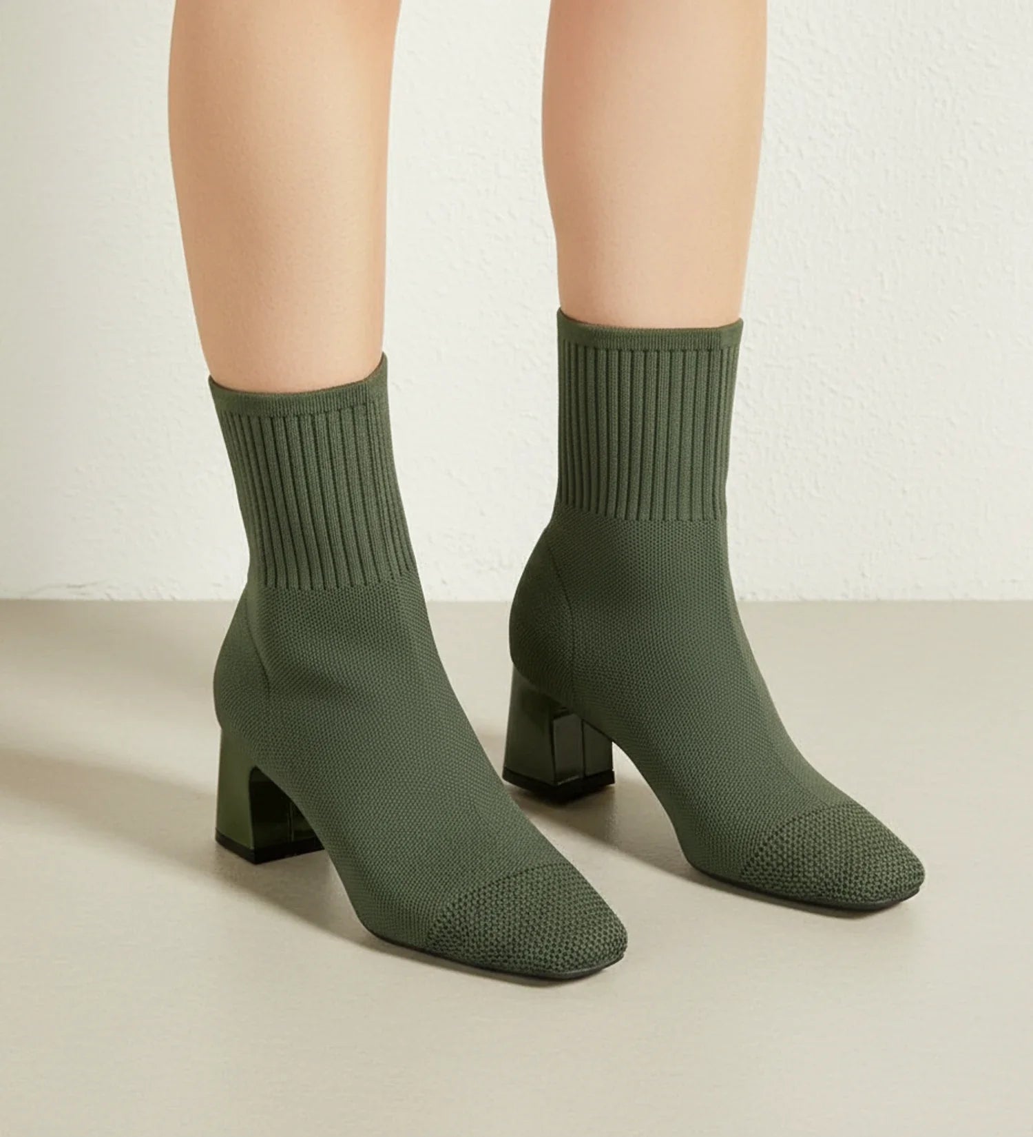 Luvrefashion | Heeled Ankle Boots for in Black - styled look