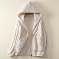 Ladies' Fleece Jacket with Hood
