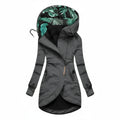 Women's Hooded Winter Jacket with Tunic Length