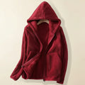 Ladies' Fleece Jacket with Hood