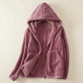 Ladies' Fleece Jacket with Hood