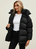 Women's Roomy Winter Puffer Coat