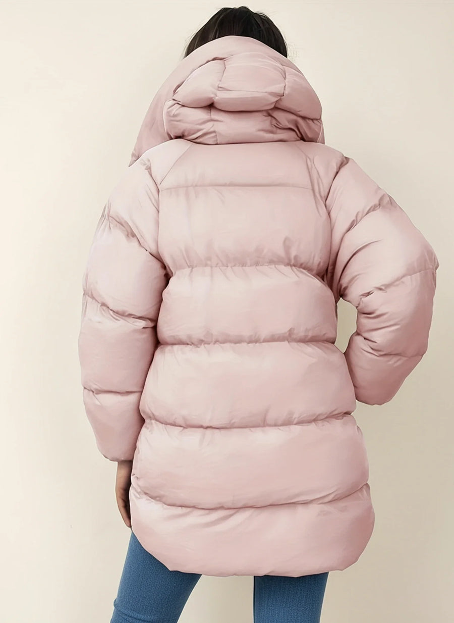 Luvrefashion | Roomy Winter Puffer Coat in Black - image 9