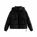 Women's Winter Puffer Jacket with Hood