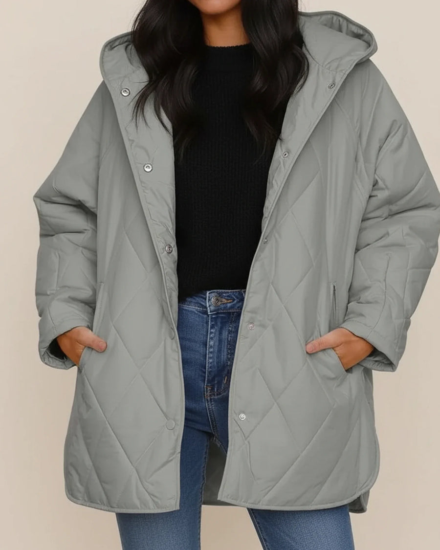 Luvrefashion | Extra Large Winter Coat in Light Green - image 8