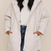 Women's Extra-Large Winter Coat - Beige