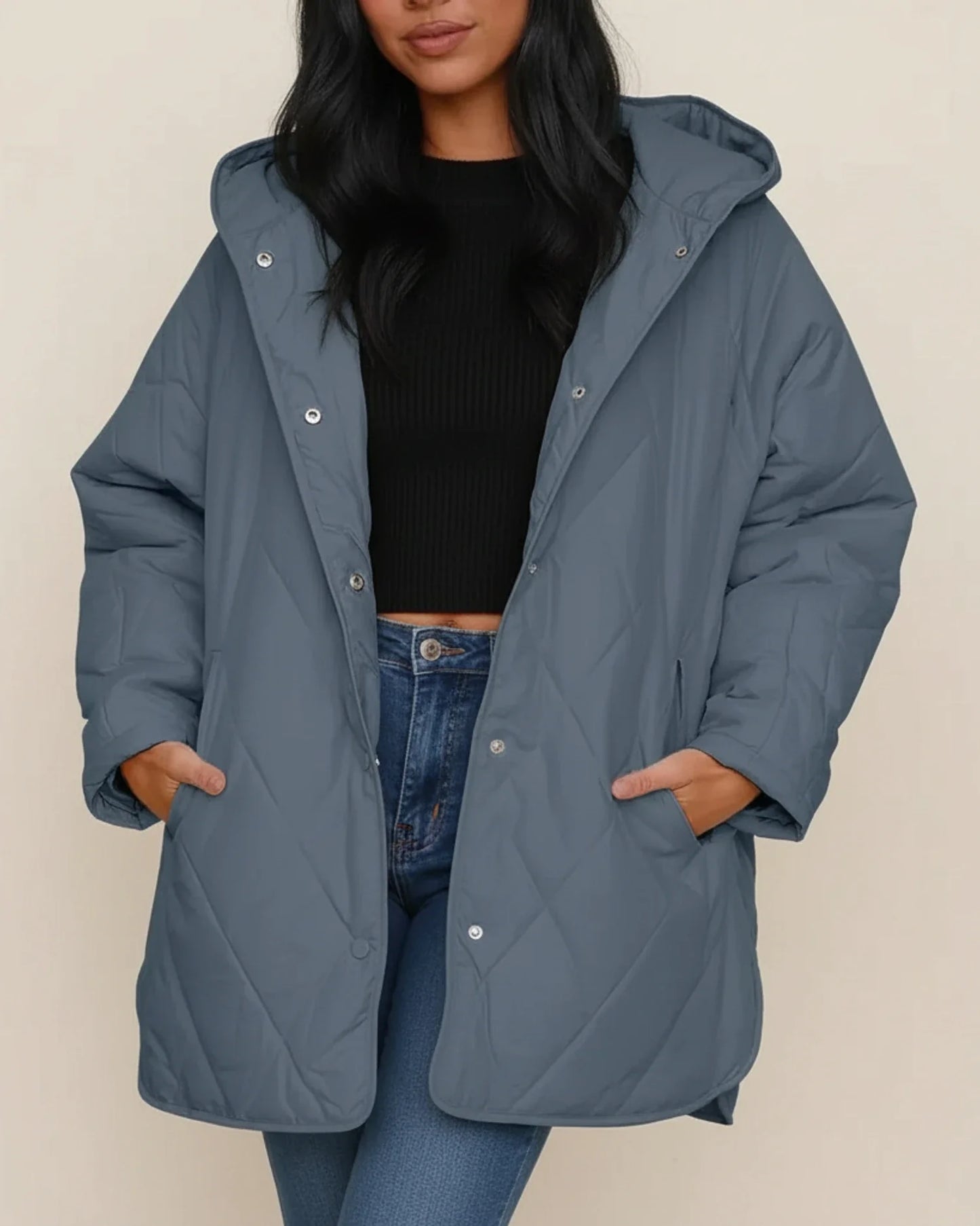 Extra Large Winter Coat in Light Green - image 9