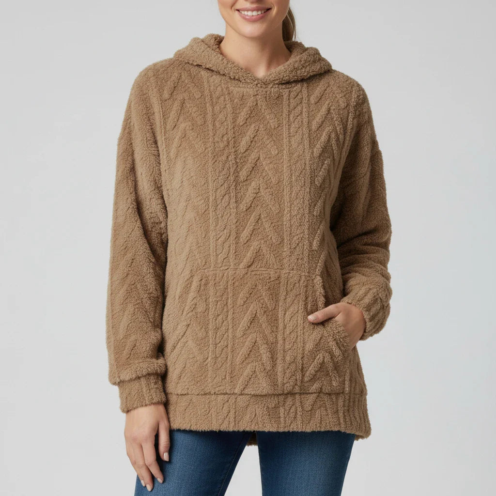 Luvrefashion | Hooded Sweater for in Pink - image 6