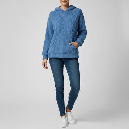 Luvrefashion | Hooded Sweater for in Pink - styled look