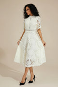 Ladies' Lace Midi A-Line Dress