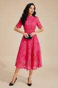 Ladies' Lace Midi A-Line Dress
