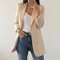 Open Front Blazer Jacket for Women