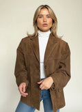 Women's Loose-Fit Blazer Jacket