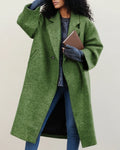 Vibrant Women's Long Winter Coat