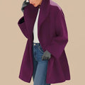 Mid-Length Winter Coat for Women