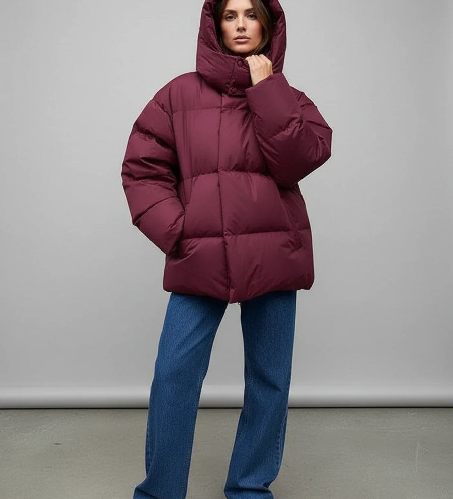 Luvrefashion | Insulated Winter Coat in Black - image 10