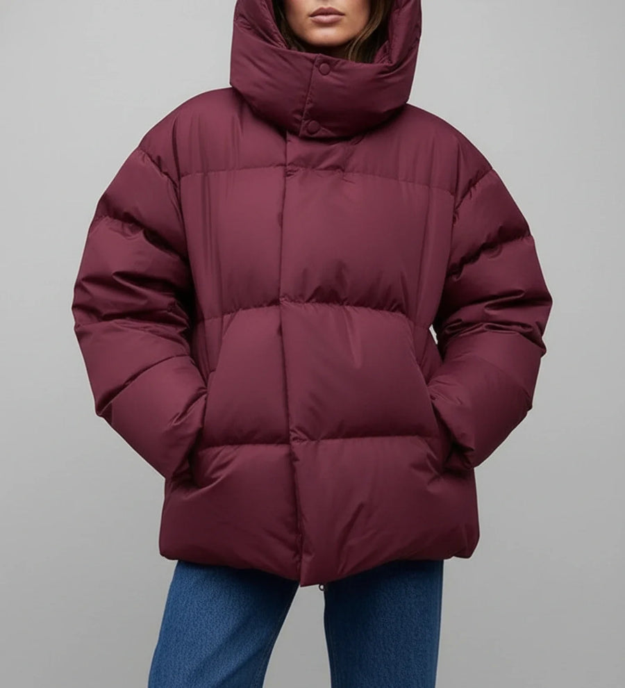Luvrefashion | Insulated Winter Coat in Black - image 9