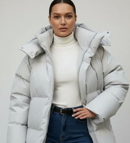 Luvrefashion | Insulated Winter Coat in Black - image 7