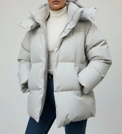 Luvrefashion | Insulated Winter Coat in Black - image 6