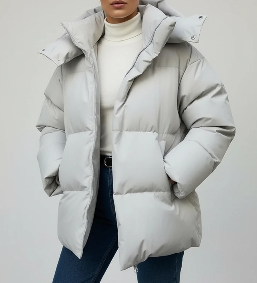 Luvrefashion | Insulated Winter Coat in Black - image 6
