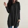 Women's Cozy Oversized Pocket Sweater Dress