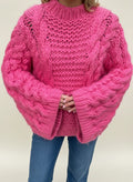 Cozy Oversized Knit Sweater for Women
