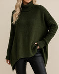 Ladies' Cozy Turtleneck Sweater for Winter