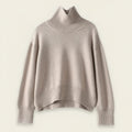 Winter Knit Turtleneck Sweater for Women