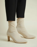 Suede-Inspired Ankle Boots for Women