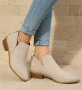 Pointed Toe Ankle Boots for Women