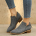 Pointed Toe Ankle Boots for Women - Grey
