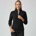 Ladies' Quarter-Zip Pullover Sweater