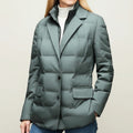 Women's Quilted Winter Blazer Jacket