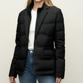 Women's Quilted Winter Blazer Jacket