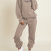 Ladies' Hoodie and Jogger Ensemble - Khaki