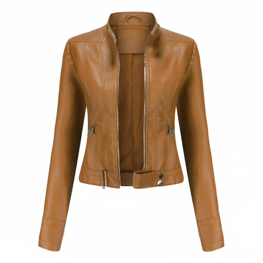 Luvrefashion | Tailored Biker Jacket in Black - side view
