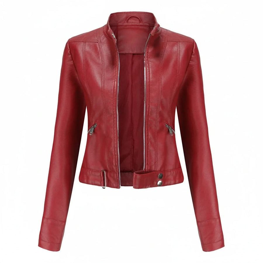 Luvrefashion | Tailored Biker Jacket in Black - styled look