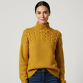 Ladies' High-Neck Pullover Sweater