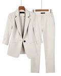 Ladies' Tailored Two-Piece Suit Set