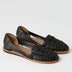 Orthopedic Woven Mules for Women - Black