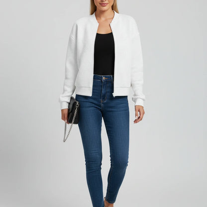 Zippered Jacket in Blue - image 6