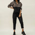 Women's Jogger Set - Two-Piece Outfit - Black